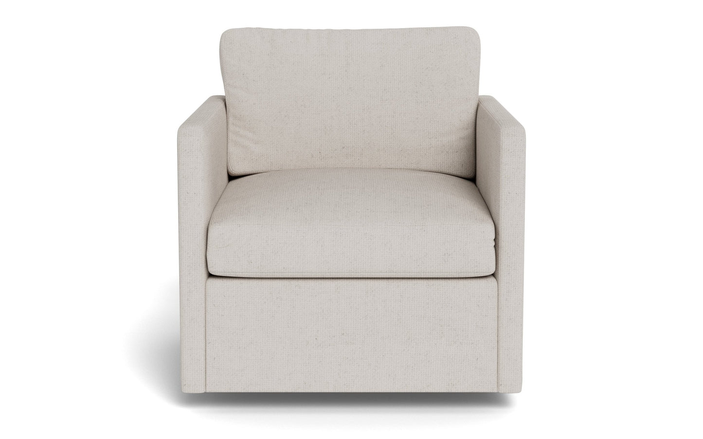 Crestview Swivel Arm Chair - CAMILA OYSTER