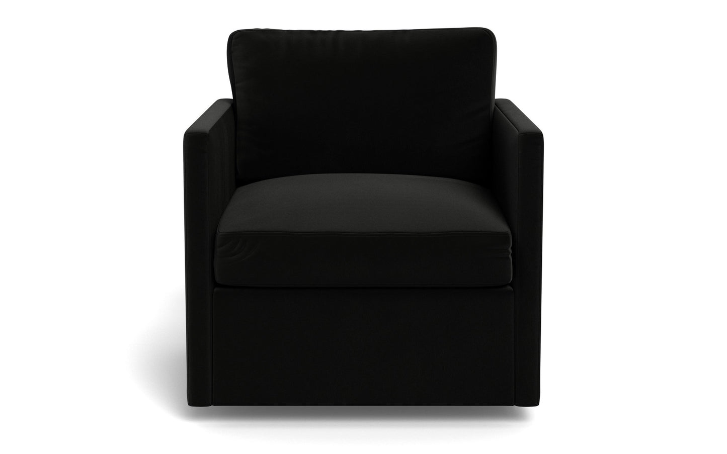 Crestview Swivel Arm Chair - SUPERB GUNMETAL