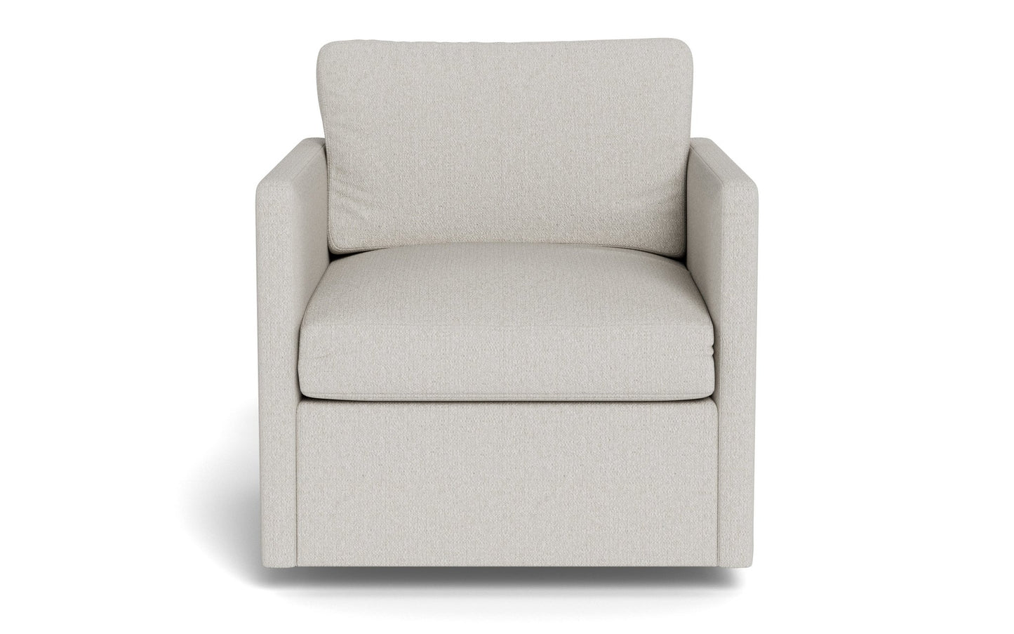 Crestview Swivel Arm Chair - Tussah Snow