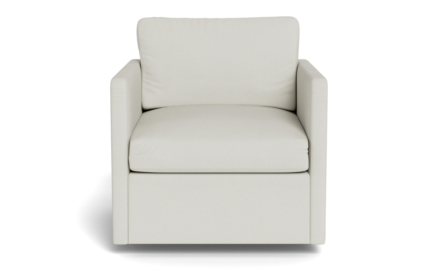 Crestview Swivel Arm Chair - VILLA IVORY