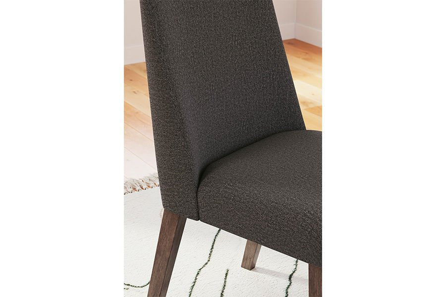 Lynn Charcoal Dining Chairs (Set of 2)