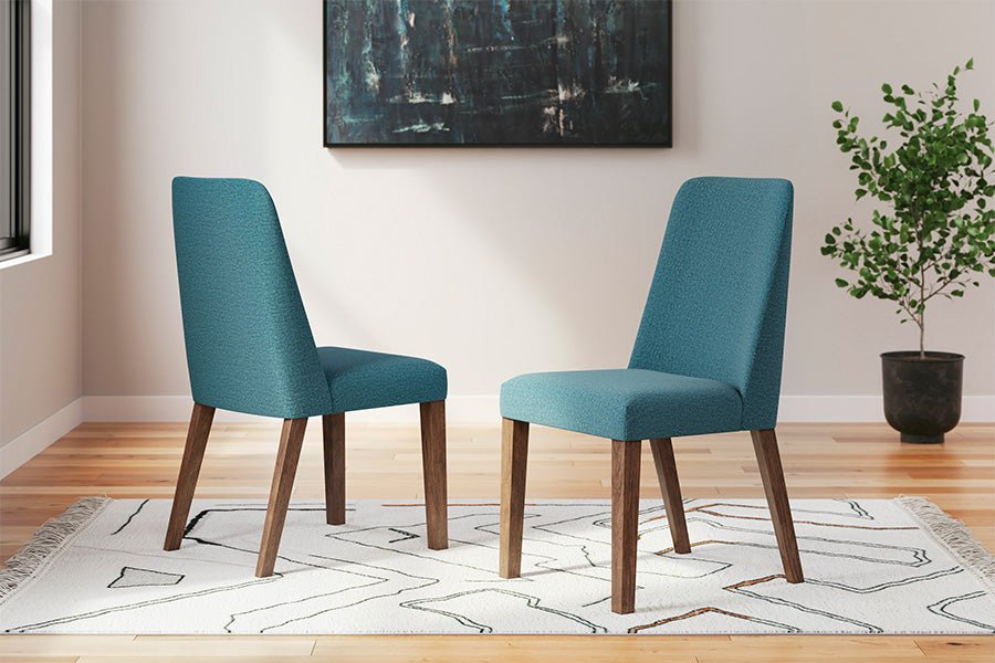 Lynn Blue Dining Chairs (Set of 2)