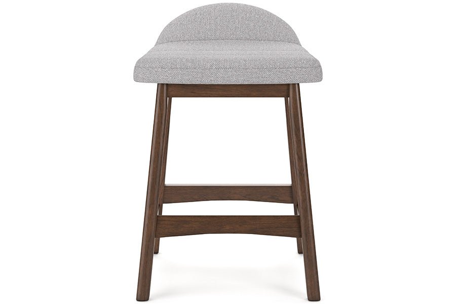 Lynn Gray Upholstered Counter Stools (Set of 2) -