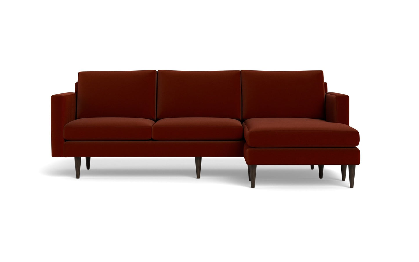 Wallace Untufted Reversible Chaise Sofa