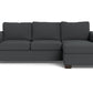Track Reversible Chaise Queen Sleeper Sofa - Peyton Pepper