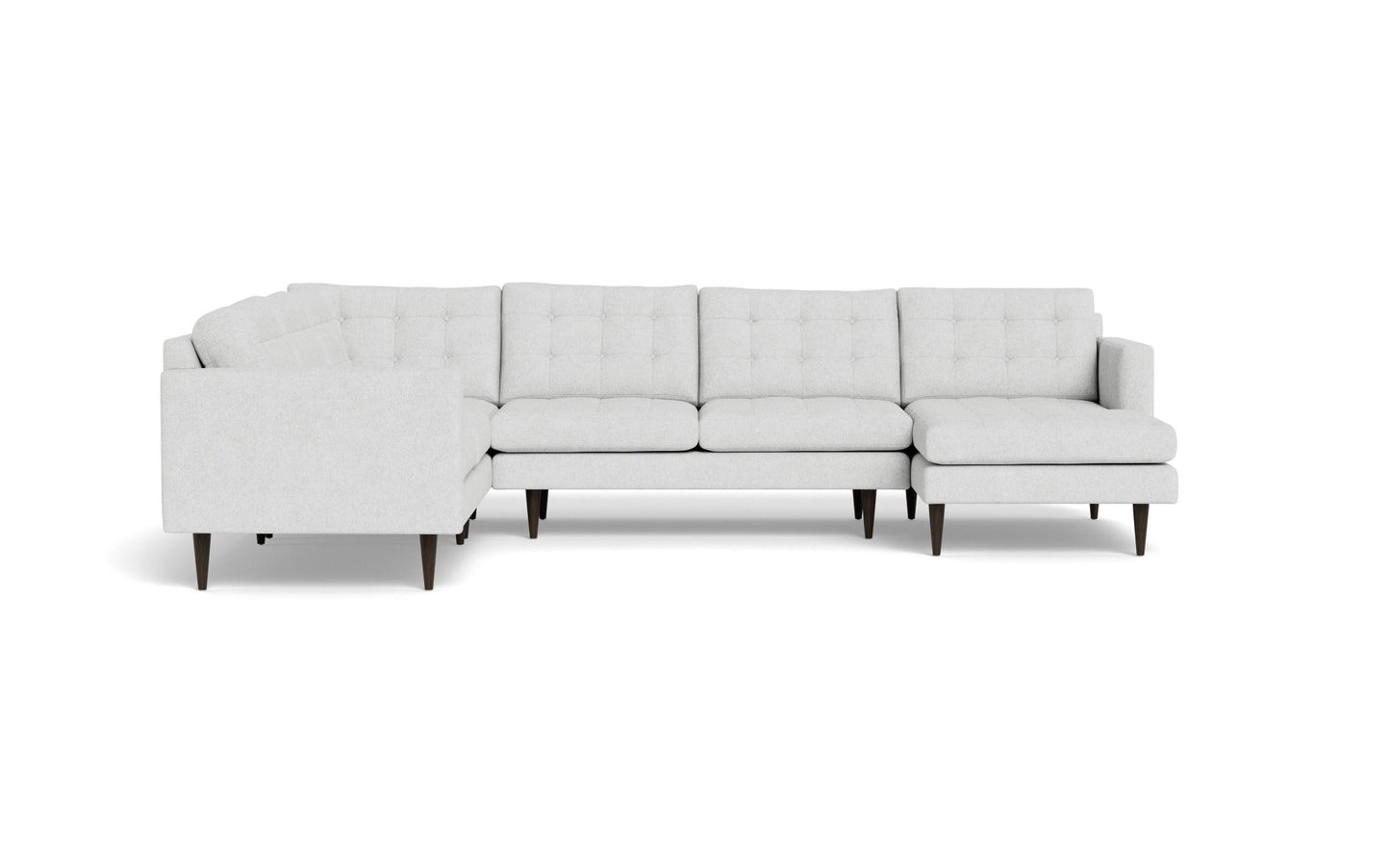 Wallace Corner Sectional w. Right Chaise - Elliot Dove