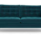 Wallace Loveseat - Superb Peacock