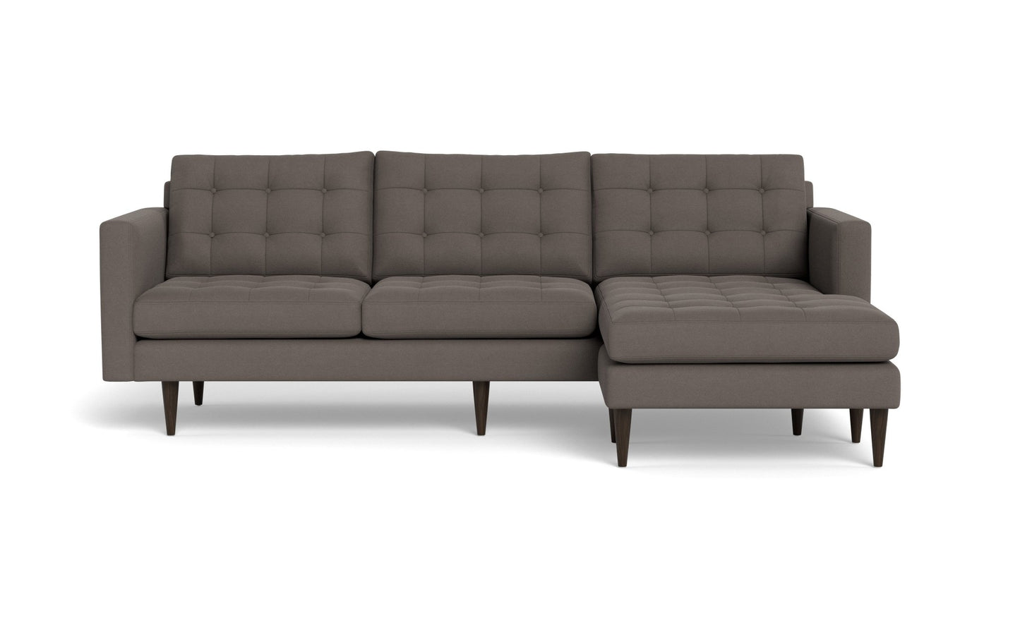 Wallace Reversible Chaise Sofa - Bella Otter