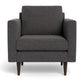 Wallace Untufted Arm Chair - Cordova Eclipse