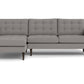 Wallace Left Chaise Sectional - Peyton Slate