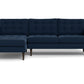 Wallace Left Chaise Sectional - Bennett Ink