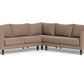 Wallace Untufted Corner Sectional - Bella Cocoa