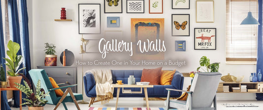 Gallery Walls: How to Create One in Your Home on a Budget