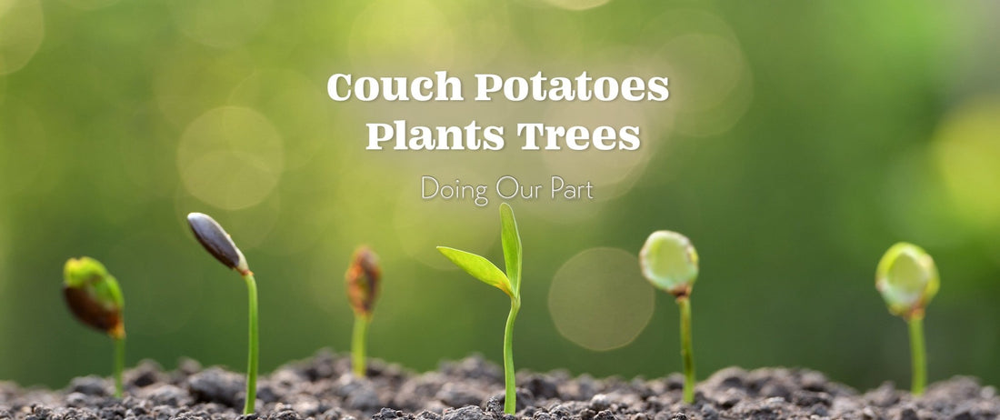 Couch Potatoes Plants Trees: Doing Our Part