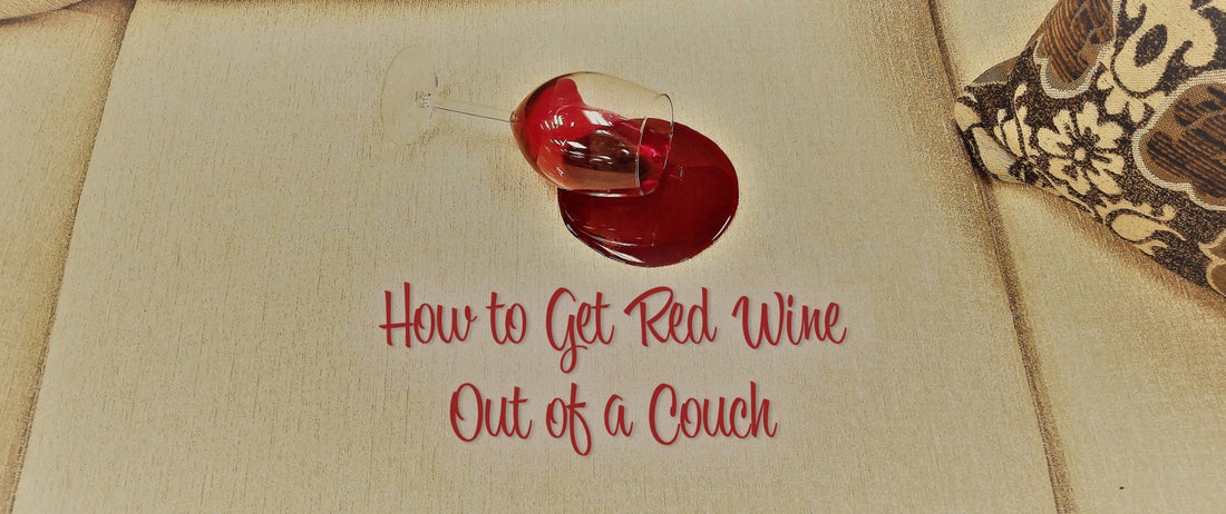 How to Get Red Wine Out of a Couch