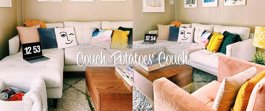 How This Influencer Designed her Austin's Couch Potatoes' Couch | Austin's Couch Potatoes Furniture