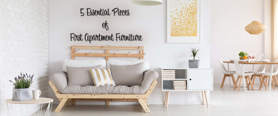 5 Essential Pieces of First Apartment Furniture