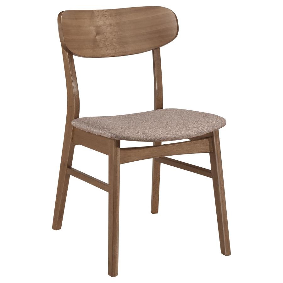 Dora Walnut Dining Chairs (Set of 2) -