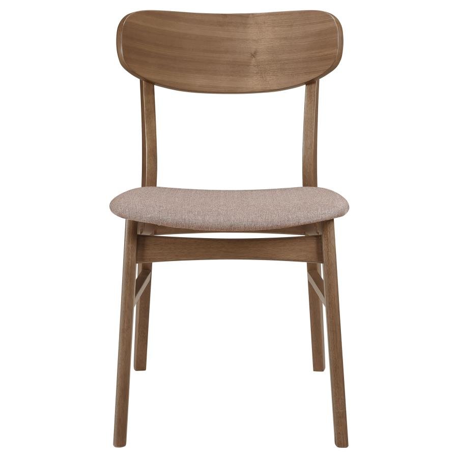 Dora Walnut Dining Chairs (Set of 2) -