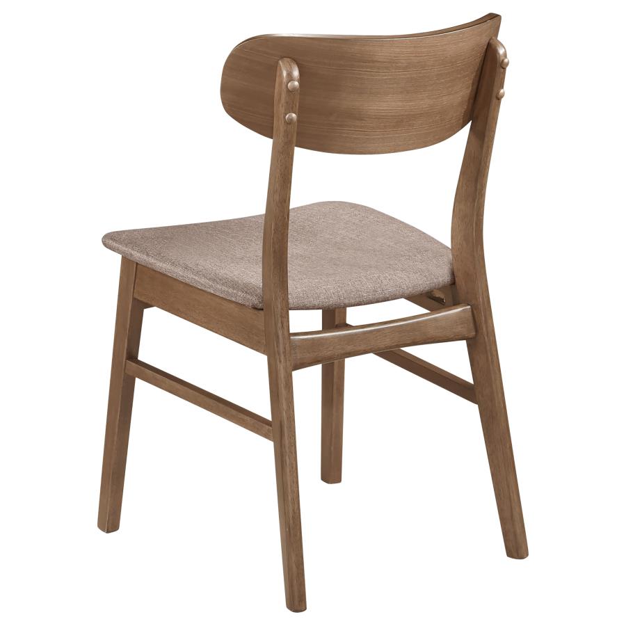 Dora Walnut Dining Chairs (Set of 2) -