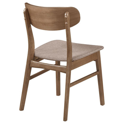 Dora Walnut Dining Chairs (Set of 2)