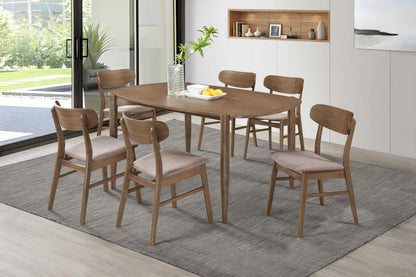 Dora Walnut Dining Chairs (Set of 2) -