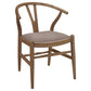 Dana Walnut Wishbone Dining Chairs (Set of 2)