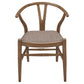 Dana Walnut Wishbone Dining Chairs (Set of 2)