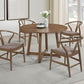 Dana Walnut Wishbone Dining Chairs (Set of 2)