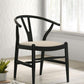 Dana Black Wishbone Dining Chairs (Set of 2)