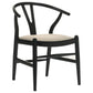 Dana Black Wishbone Dining Chairs (Set of 2)