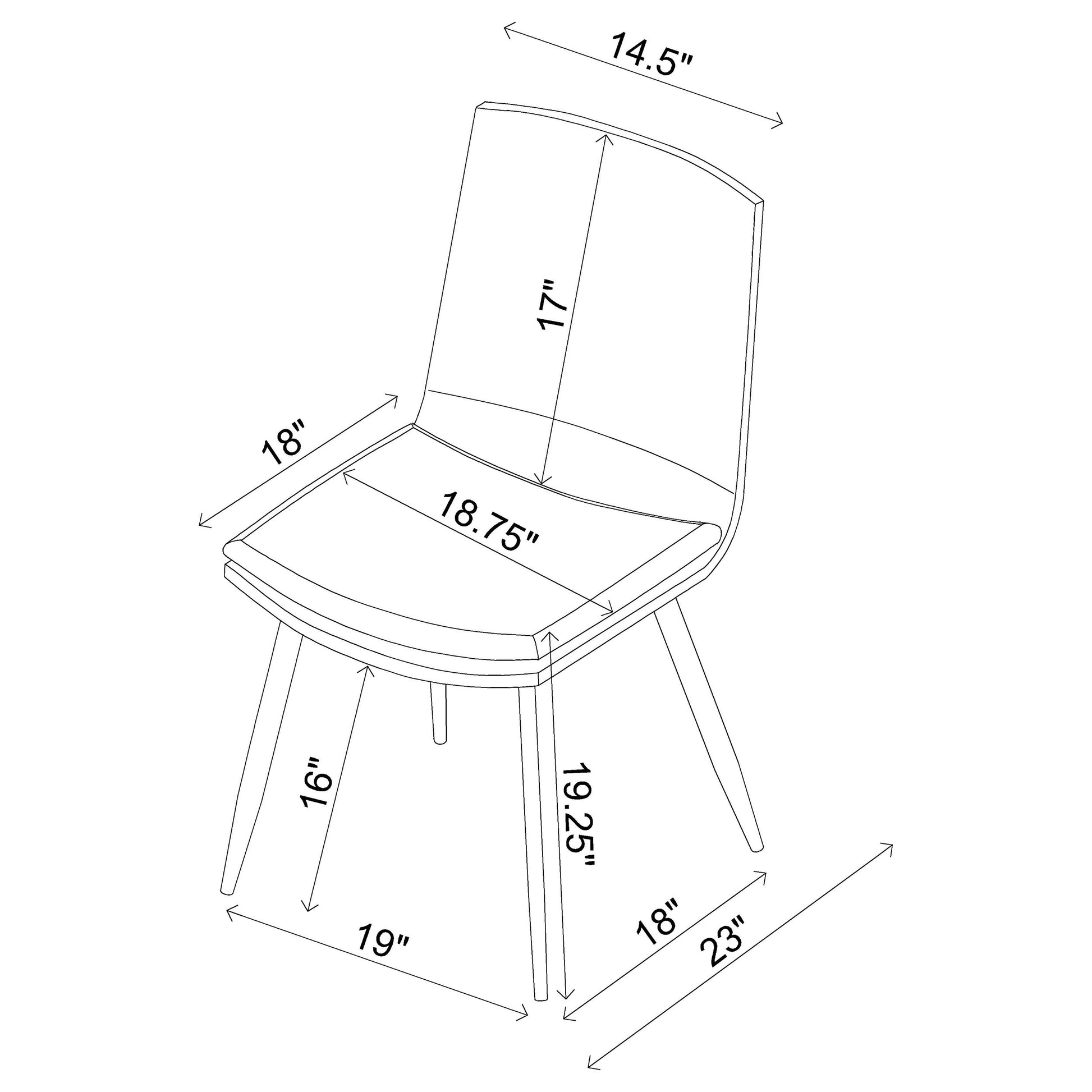 Oliver Dining Chairs (Set of 2) -