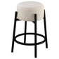 Leah White Counter Stools (Set of 2)