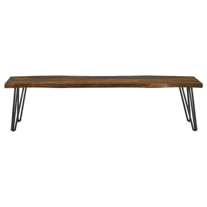 Nevada 70" Live Edge Dining Bench -