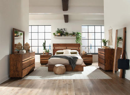 Willow Platform Panel King Bed