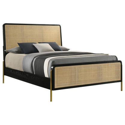 Arianna Black Sand King Bed