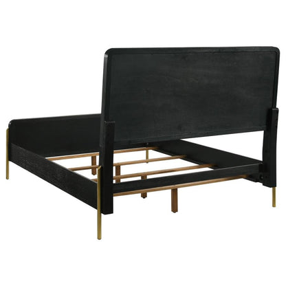 Arianna Black Sand King Bed