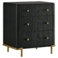 Arianna Black Nightstand