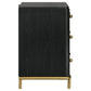 Arianna Black Nightstand