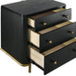 Arianna Black Nightstand