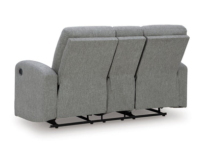 Montreal Reclining Loveseat W/Console -