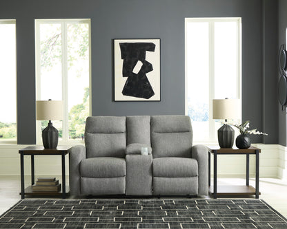 Montreal Reclining Loveseat W/Console -