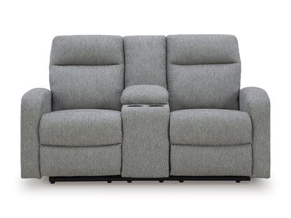 Montreal Reclining Loveseat W/Console -