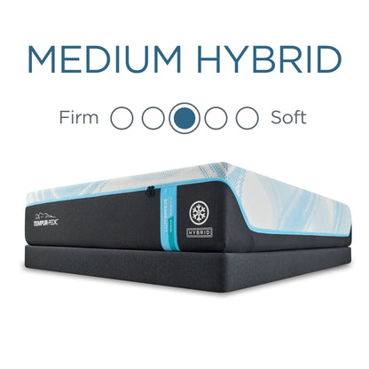 Tempur-LuxeBreeze® Medium Hybrid Mattress