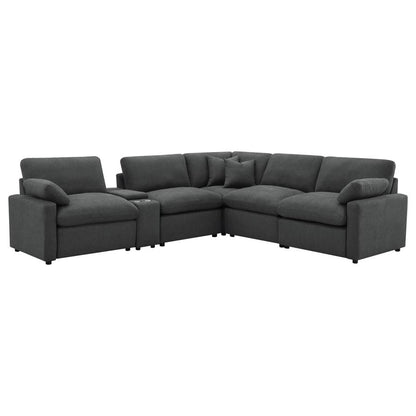 Colleen 6 PC Reclining Sectional -