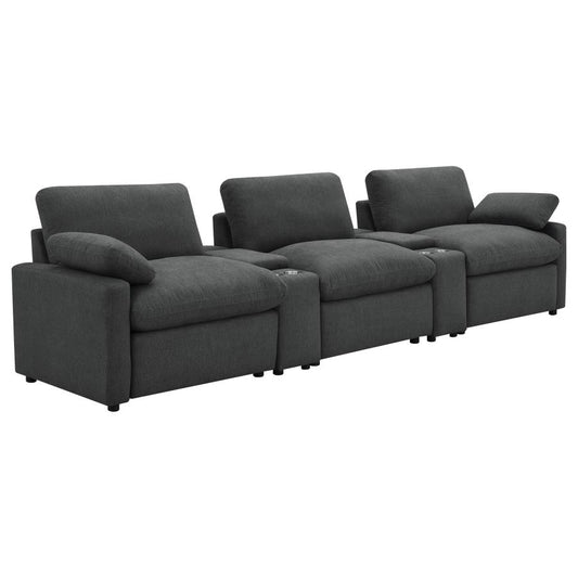 Colleen 5 Piece Theater Sectional -