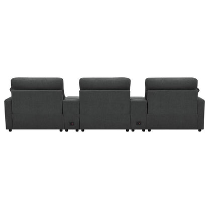 Colleen 5 Piece Theater Sectional -