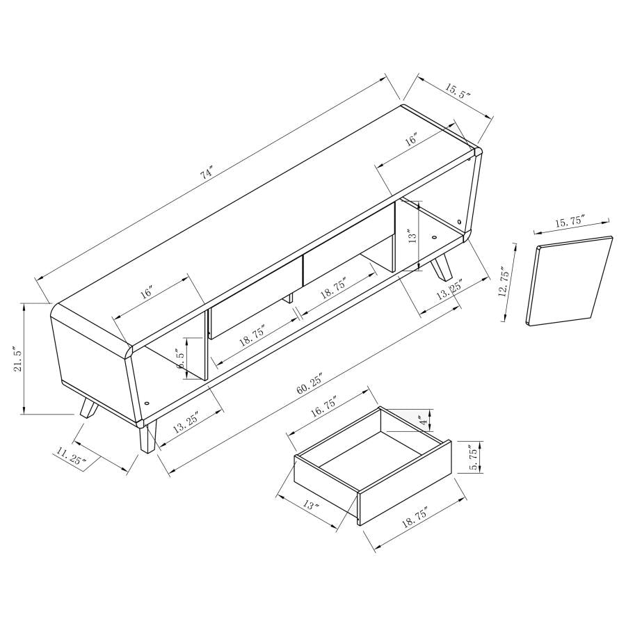 Mad Men TV Console