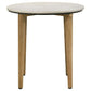 Alden Round Marble End Table