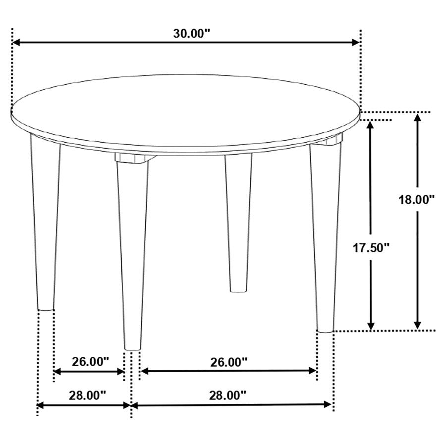 Alden Round Marble Coffee Table